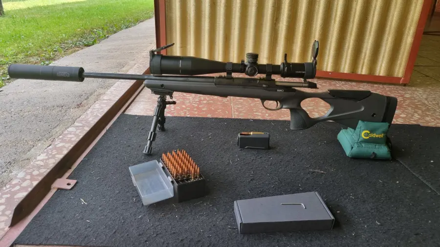 Break-in nové pušky