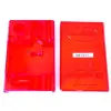 BOX&LID RED PLASTIC
