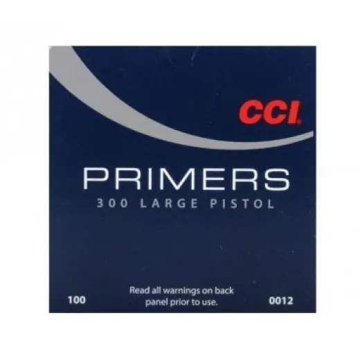 Velké pistolové zápalky  CCI 300 (5,3 LP)