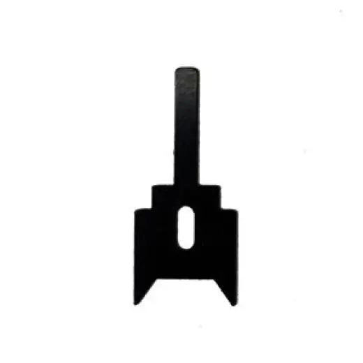 Náhradní planžety pro srážení hran nábojnice do zkracovače nábojnic LEE Quick Trim Deluxe. Female Chamfer Blade Large