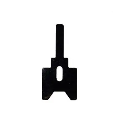 Náhradní planžety pro srážení hran nábojnice do zkracovače nábojnic LEE Quick Trim Deluxe. Female Chamfer Blade Small