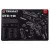 TEKMAT CZ P-07 / P-09 Podložka na čištění zbraní