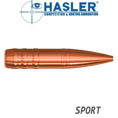 Bezolovnatá terčová střela ráže 6,5 mm, diametr .264, hmotnost 128grs (8,3g). Sportovní střela pro přesnou střelbu na terč, bez řízené deformace. Hasler S65128