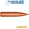 Monolitické střely Hasler Long Range ráže 6,5 mm (.264), 128grs