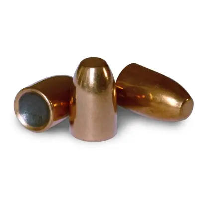 Kvalitní celoplášťované střely s tupou špičkou Best Bullets 9mm (.356) 124grs / 8g RNFP