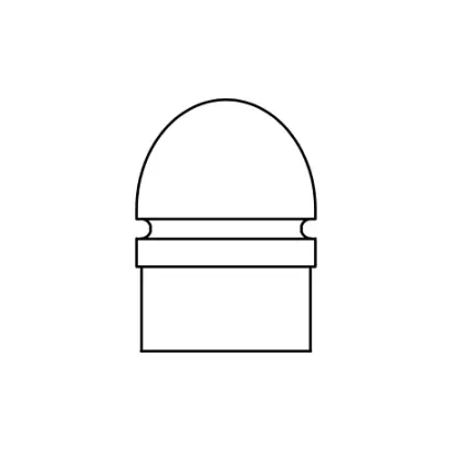 Mosazné kokily Hornof na odlévání 2 střel, diametr .375, 125grs