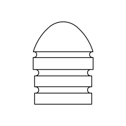 Mosazné kokily Hornof na odlévání 2 střel, diametr .448, 210grs