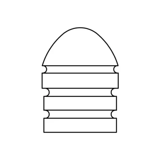 Mosazné kokily Hornof na odlévání 2 střel, diametr .448, 210grs