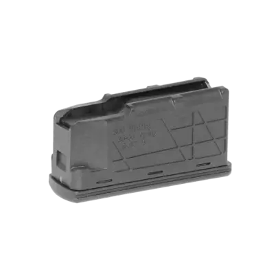 Pětiranný zásobník pro kulovnice CZ 600 v ráži 8x57 JS, .30-06 Springfield a .300 Win. Mag. V ráži .300 Win. Mag. je kapacita zásobníku tři náboje.