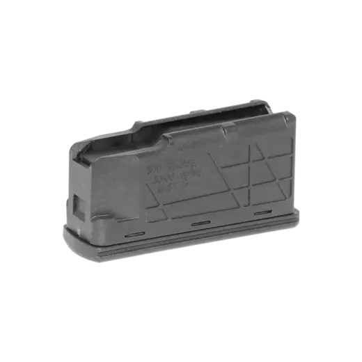 Pětiranný zásobník pro kulovnice CZ 600 v ráži 8x57 JS, .30-06 Springfield a .300 Win. Mag. V ráži .300 Win. Mag. je kapacita zásobníku tři náboje.