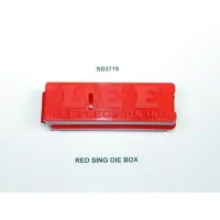 Krabička na matrici - Red Single Die Box