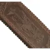 Exkluzivní kožený řemen na zbraň s ražbou - motiv jelena