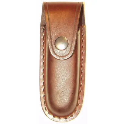 Kvalitní kožené pouzdro na zavírací lovecký nůž Victorinox 111 mm. Rozměr nože cca 11,5x3x1,5 cm.