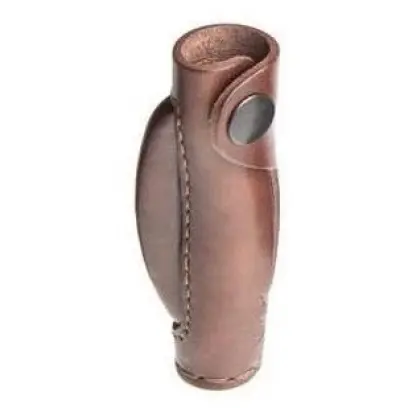 Chránič ústí hlavně z kvalitní kůže s molitanovým polstrováním. Chrání ústí hlavně před poškozením a vniknutím nečistot. Provedení: kulovnice.