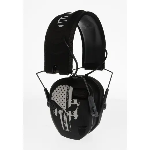 Ochranná elektronická sluchátka vhodná pro použití v hlučných prostředích, při sportovní a rekreační střelbě.