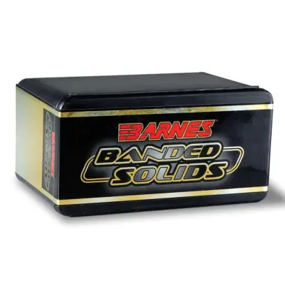 Bezolovnaté střely Barnes 458 CAL, diametr .458, hmotnost 500grs. Typ střely: BANDED SOLIDS RN.