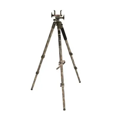 Moderní, hliníková střelecká trojnožka BOG Camo DeathGrip Tripod v oblíbené kamufláži Realtree Excape. Pevná svěrka uchytí Vaši zbraň a uvolní Vaše ruce.