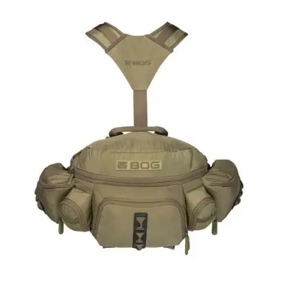 BOG Ultimatum - Lumbar Funny pro minimalistické lovce lze nosit jako bederní batoh, tašku přes rameno nebo ledvinku. Vyroben z funkčního, odolného a tichého materiálu. Kapacita 18 litrů.