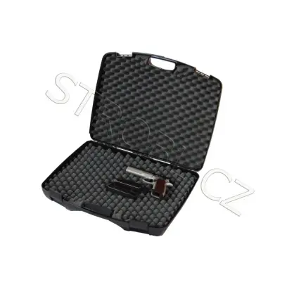 Plastový kufr na pistoli  56,5cm x 41cm x 10,5cm XXL  VELMI VELKÝ!!!