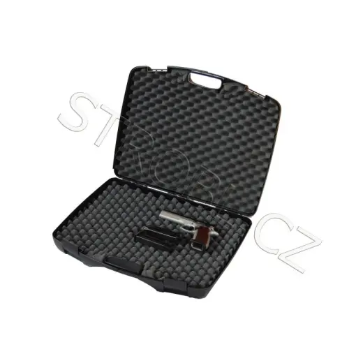 Plastový kufr na pistoli  56,5cm x 41cm x 10,5cm XXL  VELMI VELKÝ!!!