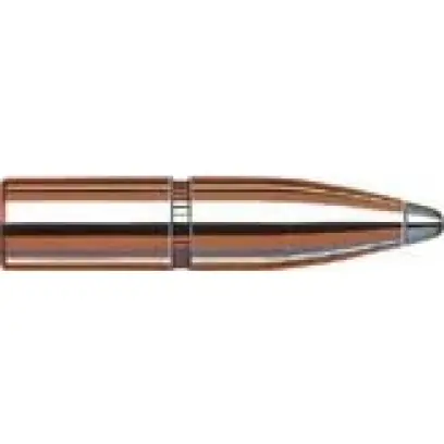 Střela Hornady ráže 7mm (.284), váha 175gr. Typ střely InterLock® SP. SKU: 2850.