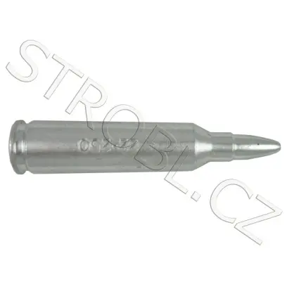 Vybíjecí, cvičný náboj hliníkový pro ráži 22/250