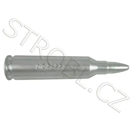 Vybíjecí, cvičný náboj hliníkový pro ráži 22/250