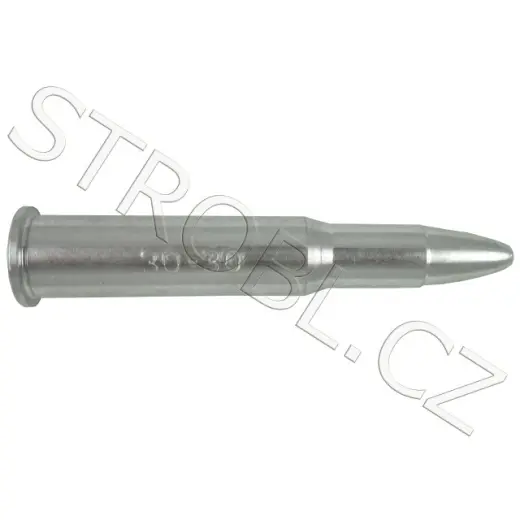 Vybíjecí, cvičný náboj hliníkový pro ráži 30/30