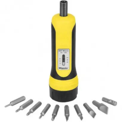 FAT Wrench od Wheeler Engineering je speciální klíč s ukazatelem síly utahování. Ke klíči dostanete zdarma sadu 10 bitů.