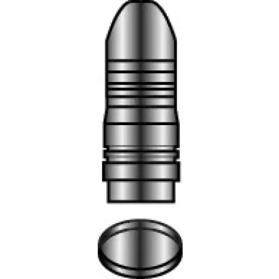 Ocelové kokily na odlévání dvou střel, diametr .225, 55grs, Bullet Number 225646