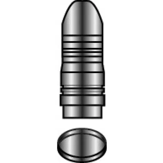 Ocelové kokily na odlévání dvou střel, diametr .225, 55grs, Bullet Number 225646