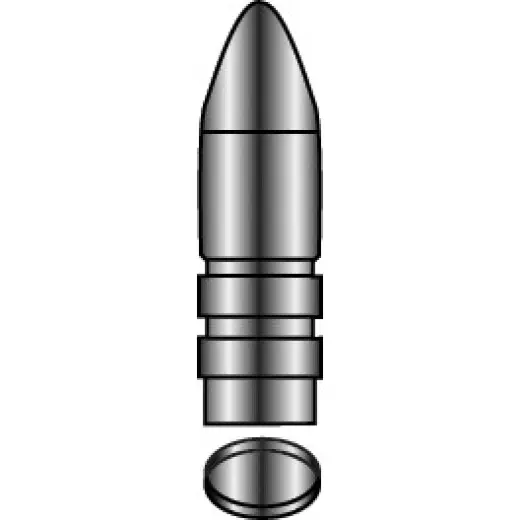Ocelové kokily na odlévání dvou střel, diametr .311, 180grs, Bullet Number 311332