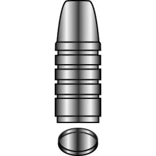 Ocelové kokily na odlévání dvou střel, diametr .375, 264grs, Bullet Number 375449