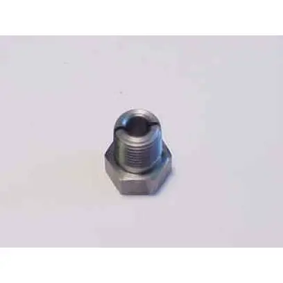 Průchozí šroub, který zajišťuje vypichovací jehlu ve vypichovacích a formátovacích matricích LEE Precision.