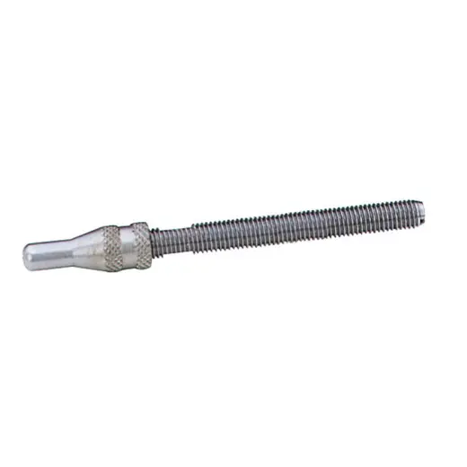Tyč s rozšiřovacím trnem na krčky nábojnic RCBS Neck Expander Plug Rod se používá s matricí pro rozšiřování krčku, která provádí rozšiřování krčku.
