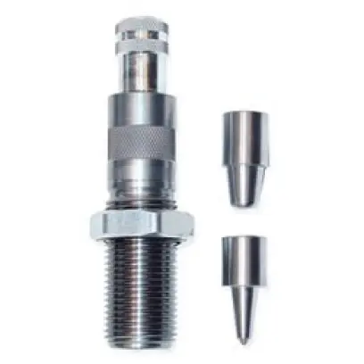 Univerzální rozhrdlovací matrice pro roztažení krčku nábojnice.