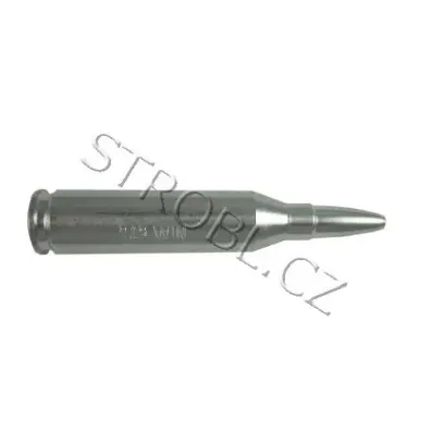 Vybíjecí, cvičný náboj hliníkový pro ráži .243 Win (243 Winchester)