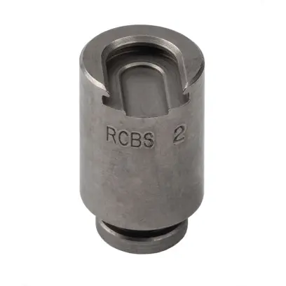 Prodloužený držák nábojnic RCBS č. 2 pro jednooperační lisy a lisy Turret. <br>Určeno pro ráže: 7.5mm x 55 Schmidt-Rubin, 7-30 Waters, .32-40 Winchester