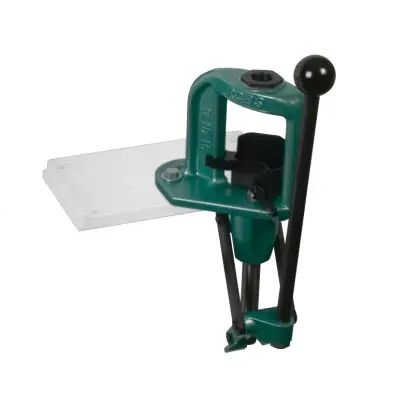 Lis Reloader Special-5 Press nabízí pohodlnou kulovou rukojeť a rameno zápalky, které umožňuje přebíječům zároveň osazovat zápalky při kalibraci nábojnic.