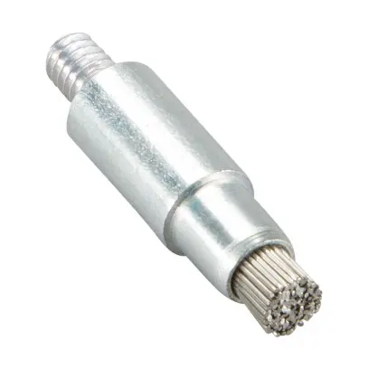 Kartáč na zápalkové lůžko funguje tak, že několika otočeními snadno odstraní zbytky z vnitřku zápalkových lůžek. Velikost: velká