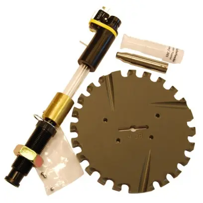 Konverzní kit k elektrickému podavači střel Mr. Bulletfeeder. Určeno pro ráže 9mm Luger, 38 Super a podobné.