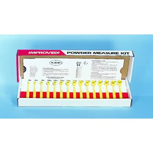 Originální sada 15ks odměrek na střelný prach "Lee Precision Powder Measure Dipper Kit"