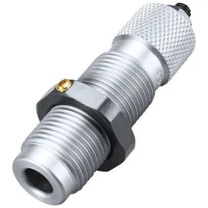 RCBS sada matric Small Base Sizer je navržena speciálně pro přebíjení lahvových nábojnic, které budou použity v samonabíjecích, pumpovacích nebo pákových puškách s úzkou komorou.