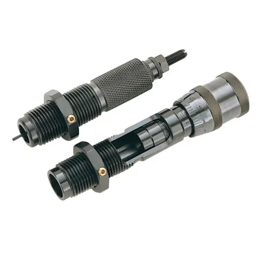 RCBS Competition - .308 WIN Full Length die set. The two-die set includes Full-Length Sizer Die, and a Seater Die with bullet seater plug.
