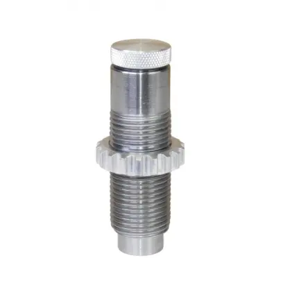 Samostatná krimpovací (zaškrcovací) matrice .357 SIG pro přebíjení nábojů. Zafixuje střelu v nábojnici a zvýší přesnost přebíjeného střeliva. Standardní závit 7/8-14. Lee Precision 90076 Collet Style