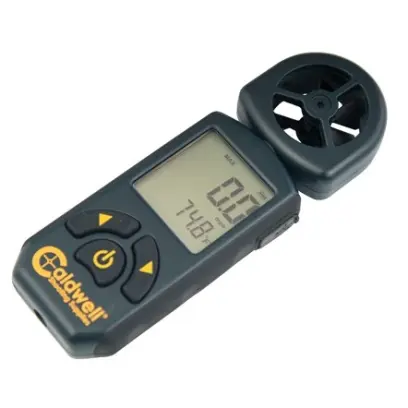 Anemometr - měření rychlosti větru a teploty pro snipery. Cross Wind Professional, výrobek firmy Caldwell.