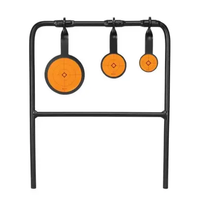 Soustava kovových terčů pro malorážku Caldwell Plink N’ Swing .22 Rimfire Triple Spin Target.