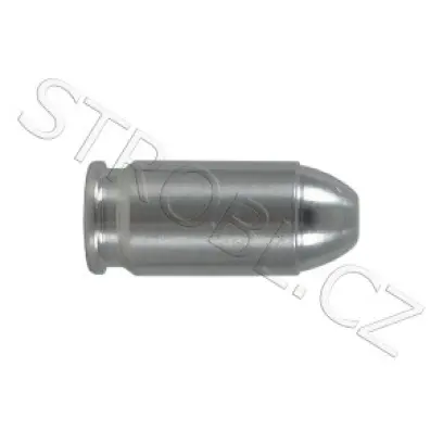 Cvičný náboj hliníkový 9mm Makarov