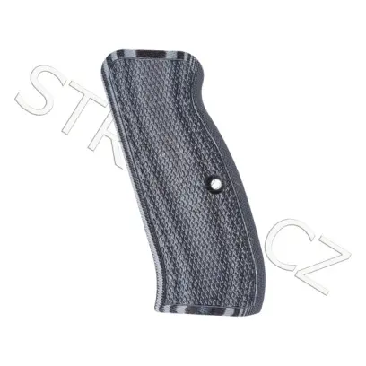 Pistolové střenky Pachmayr G-10 Tactical pro CZ 75/85. Černo-šedá barva, jemně zdrsněný povrch.