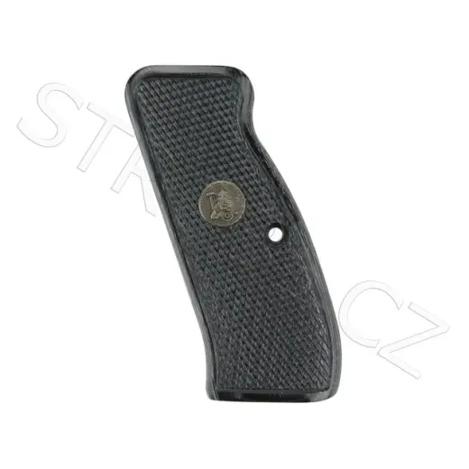 Pistolové střenky Pachmayr Renegade pro CZ 75/85. Barva: dřevěné uhlí, jemně zdrsněný povrch.